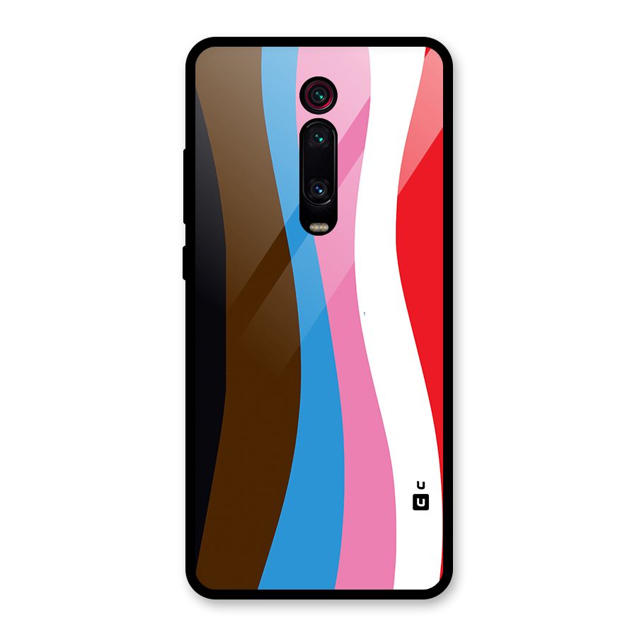 Modern Curves Glass Back Case for Redmi K20