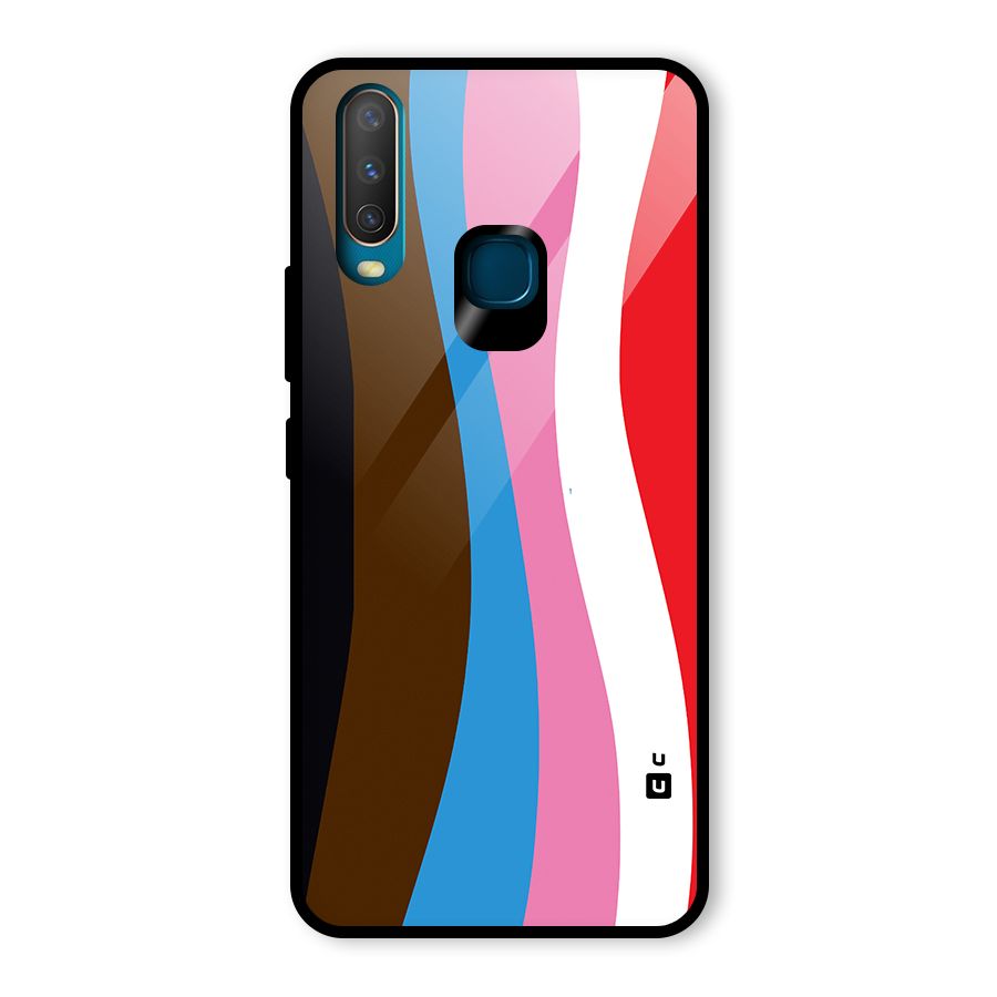Modern Curves Glass Back Case for Vivo Y12
