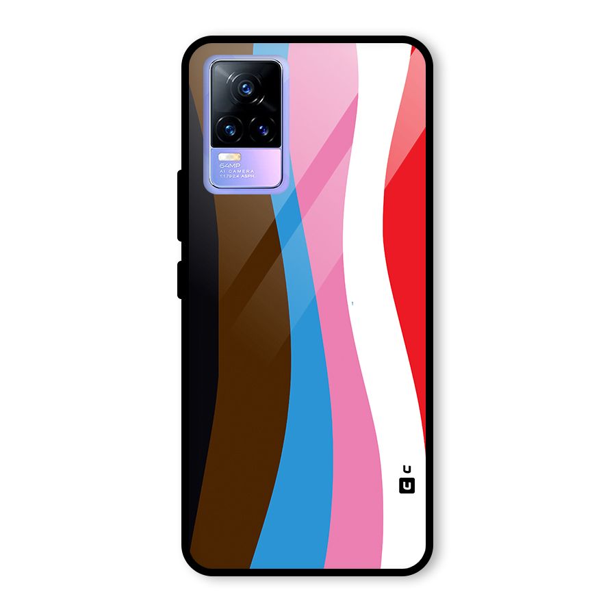 Modern Curves Glass Back Case for Vivo Y73