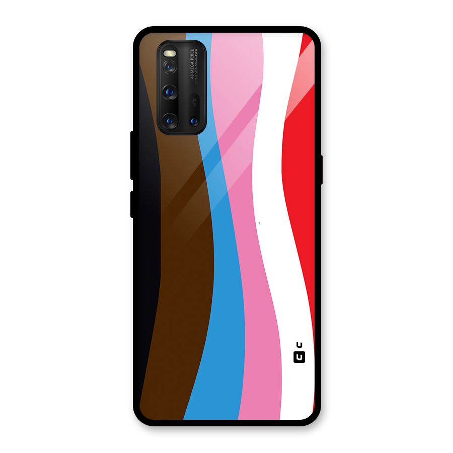 Modern Curves Glass Back Case for Vivo iQOO 3