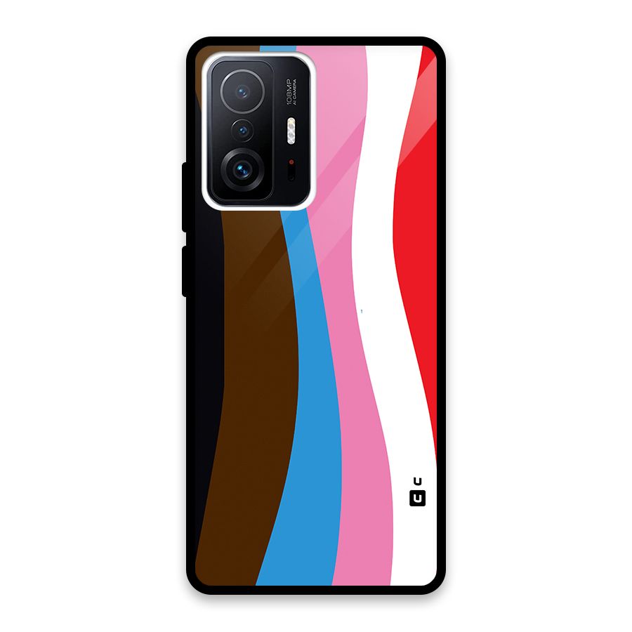 Modern Curves Glass Back Case for Xiaomi 11T Pro
