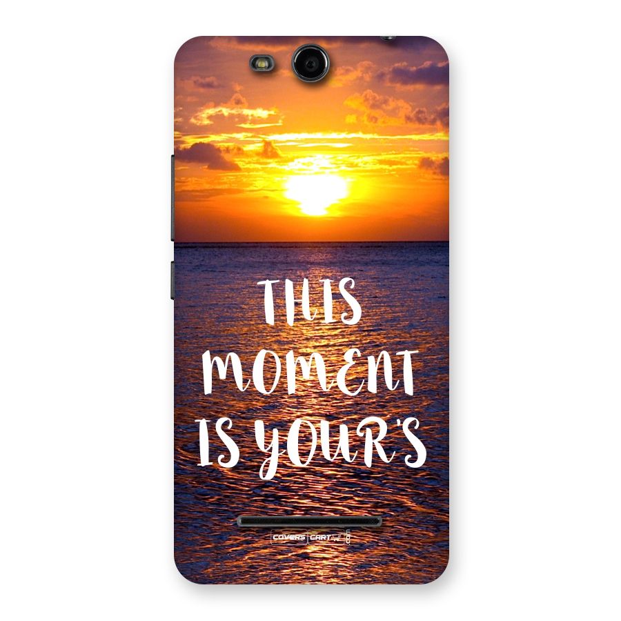 Moments Back Case for Micromax Canvas Juice 3 Q392