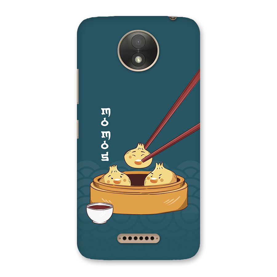 Momos Lover Back Case for Moto C Plus