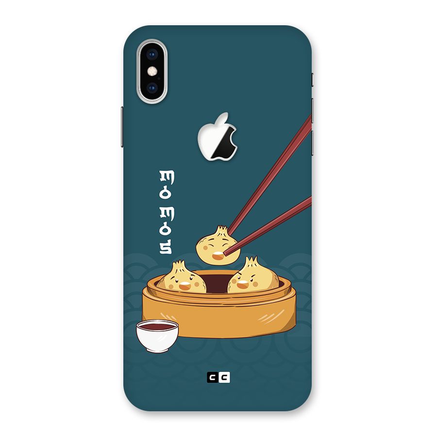 Momos Lover Back Case for iPhone XS Max Apple Cut