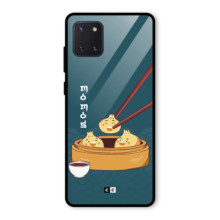 Momos Lover Glass Back Case for Galaxy Note 10 Lite