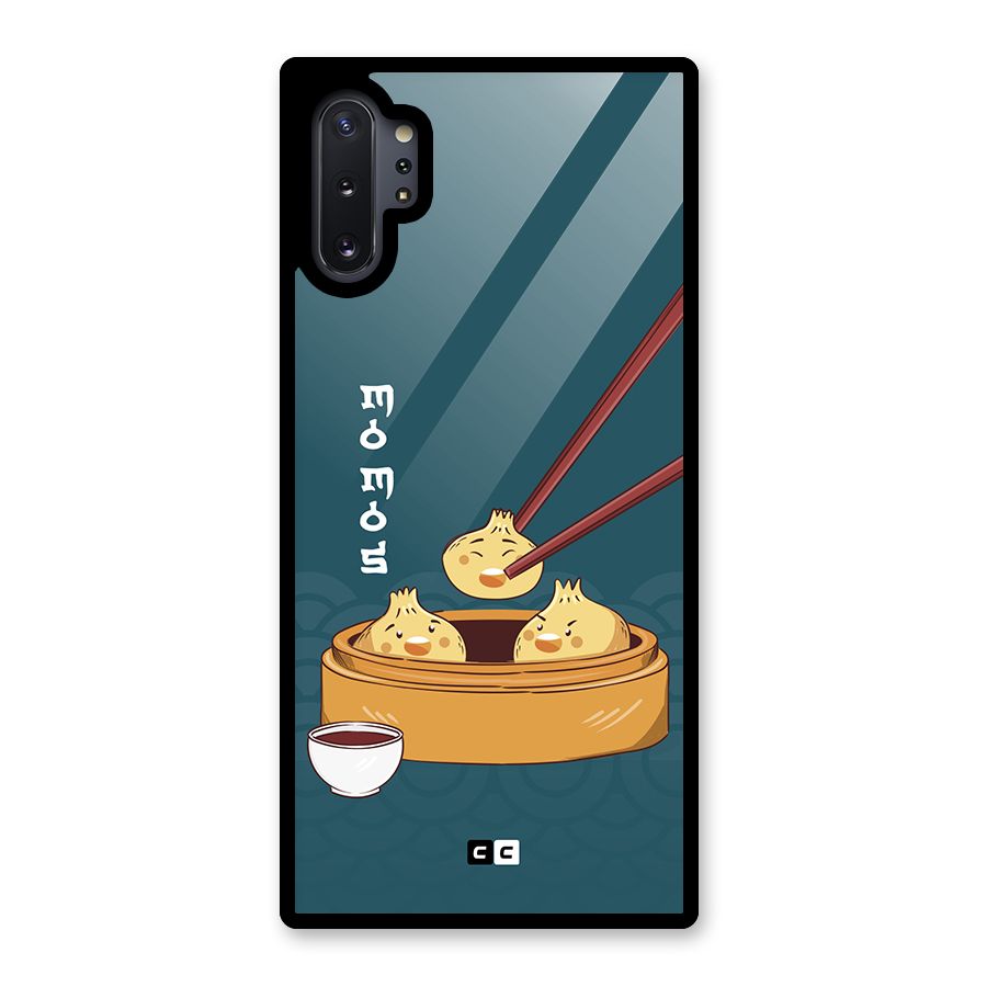 Momos Lover Glass Back Case for Galaxy Note 10 Plus