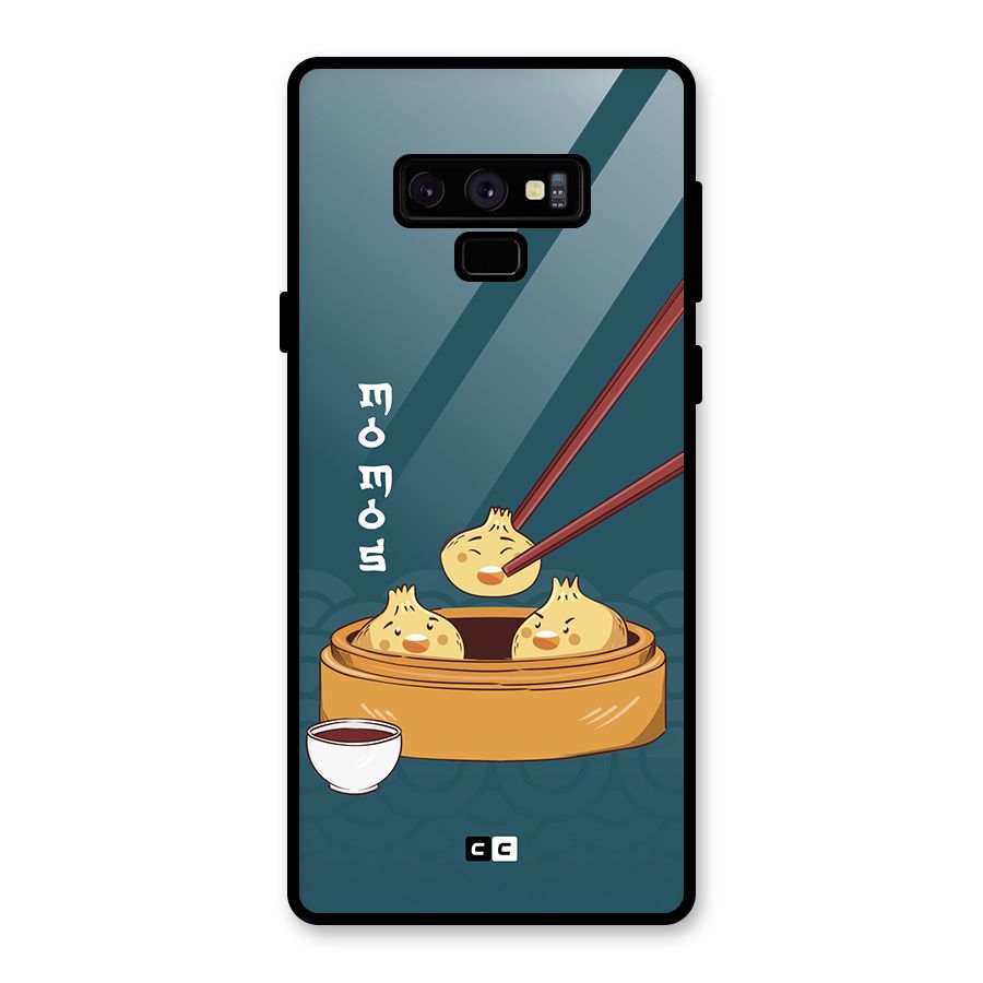 Momos Lover Glass Back Case for Galaxy Note 9