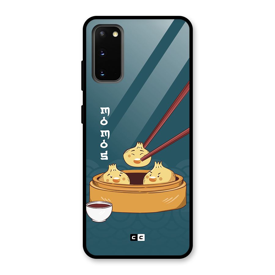Momos Lover Glass Back Case for Galaxy S20