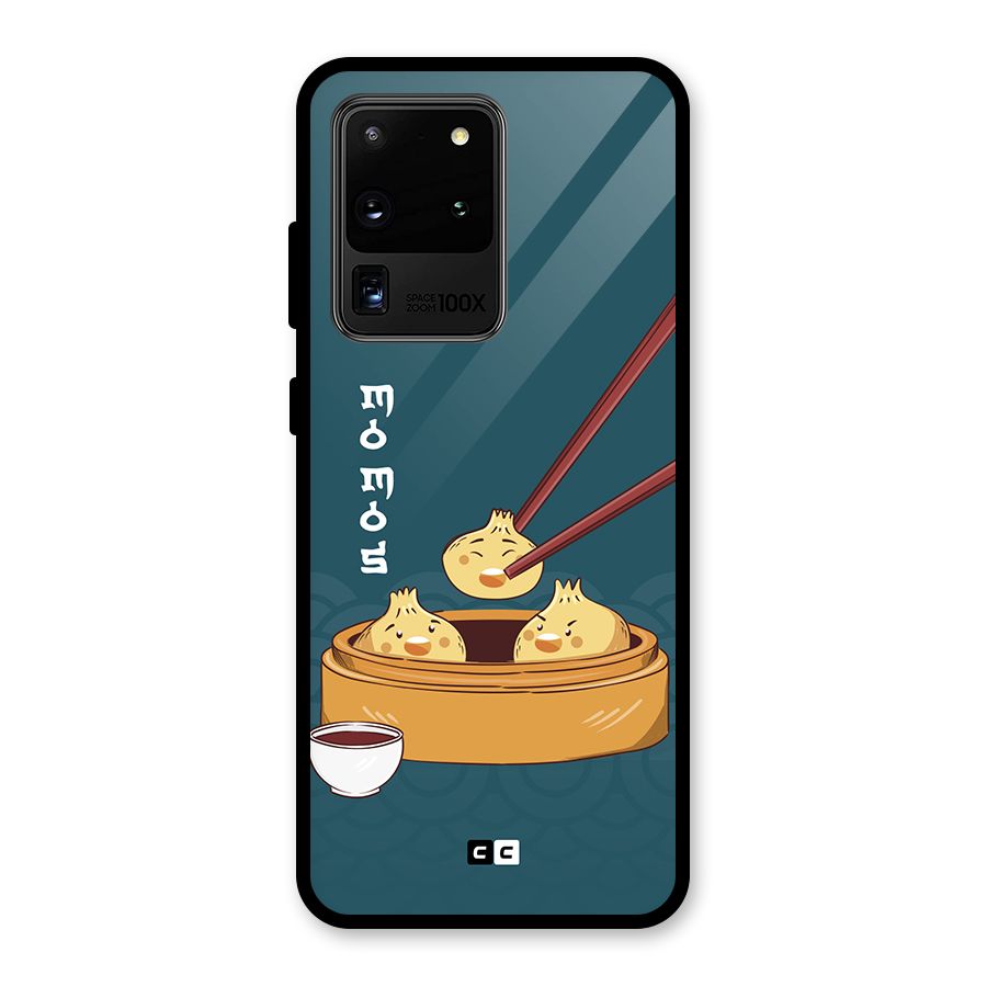 Momos Lover Glass Back Case for Galaxy S20 Ultra