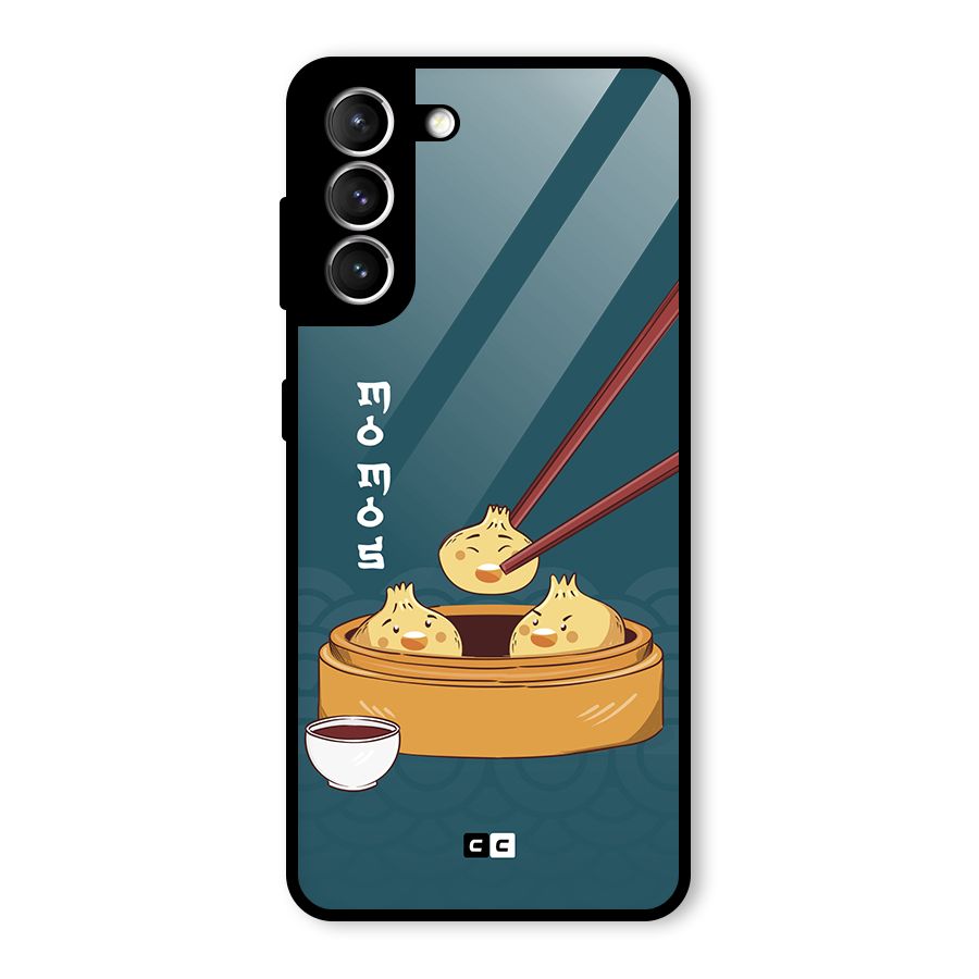 Momos Lover Glass Back Case for Galaxy S21 5G
