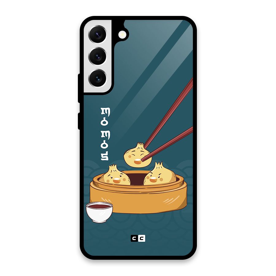 Momos Lover Glass Back Case for Galaxy S22 Plus 5G
