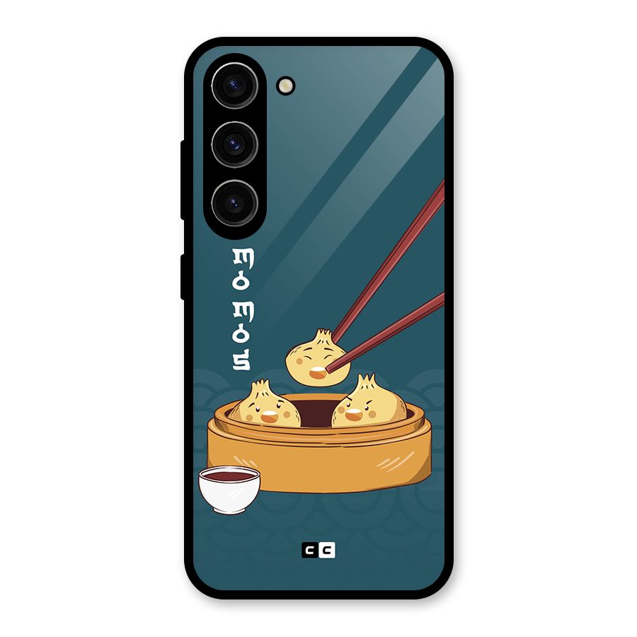 Momos Lover Glass Back Case for Galaxy S23