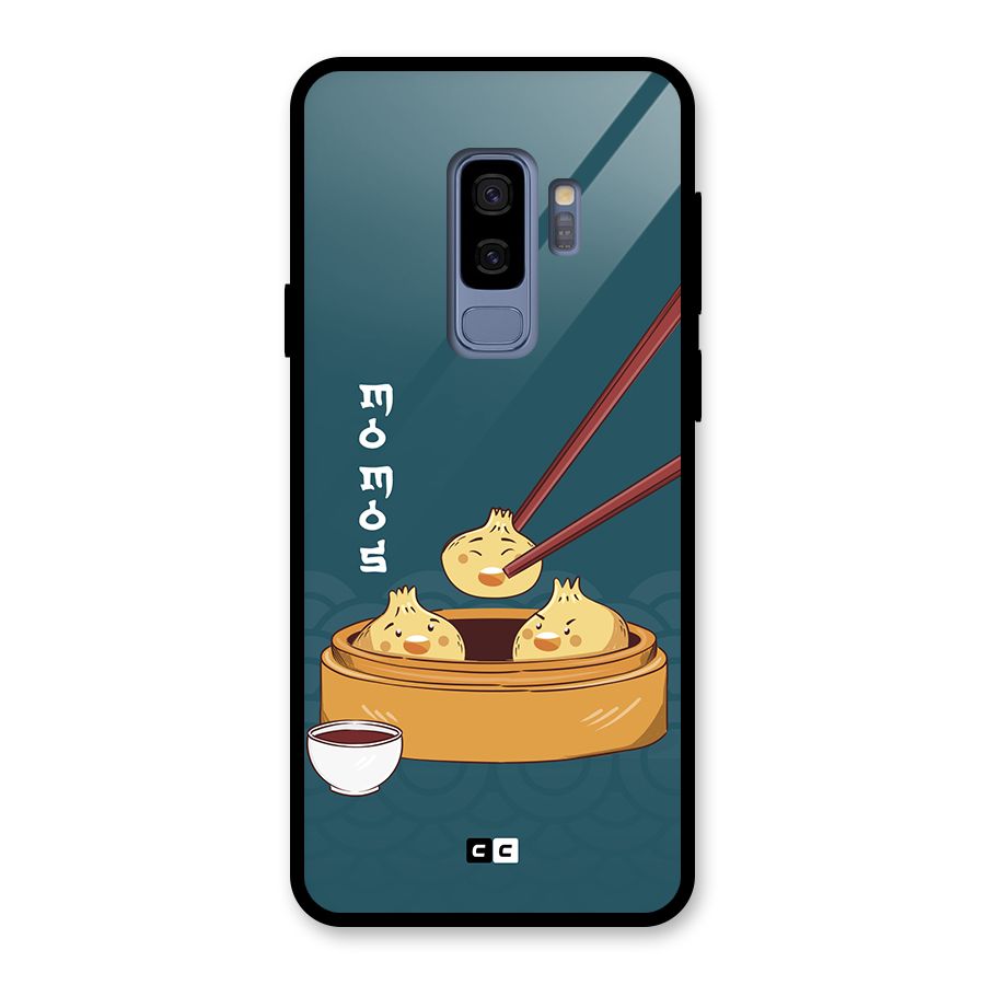 Momos Lover Glass Back Case for Galaxy S9 Plus