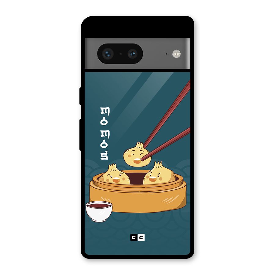 Momos Lover Glass Back Case for Google Pixel 7