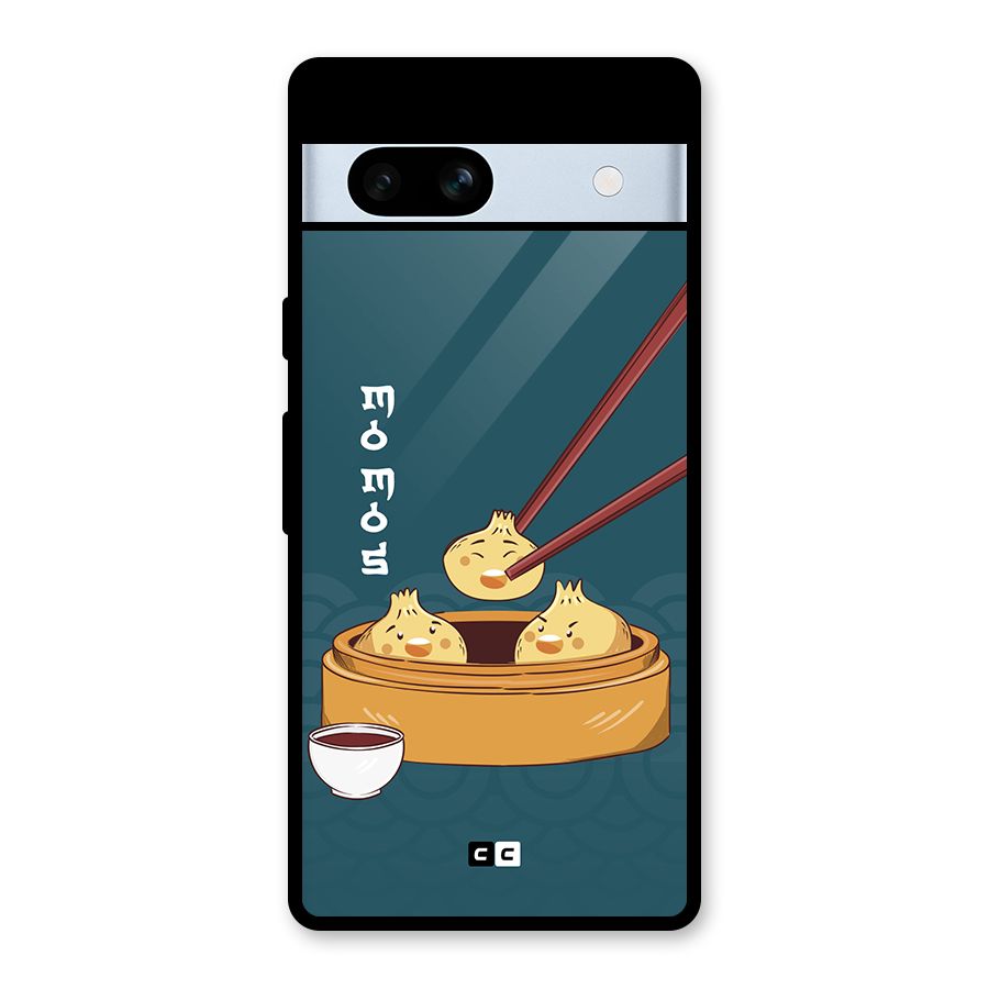 Momos Lover Glass Back Case for Google Pixel 7a