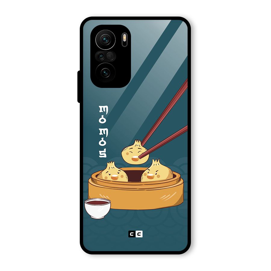 Momos Lover Glass Back Case for Mi 11X Pro