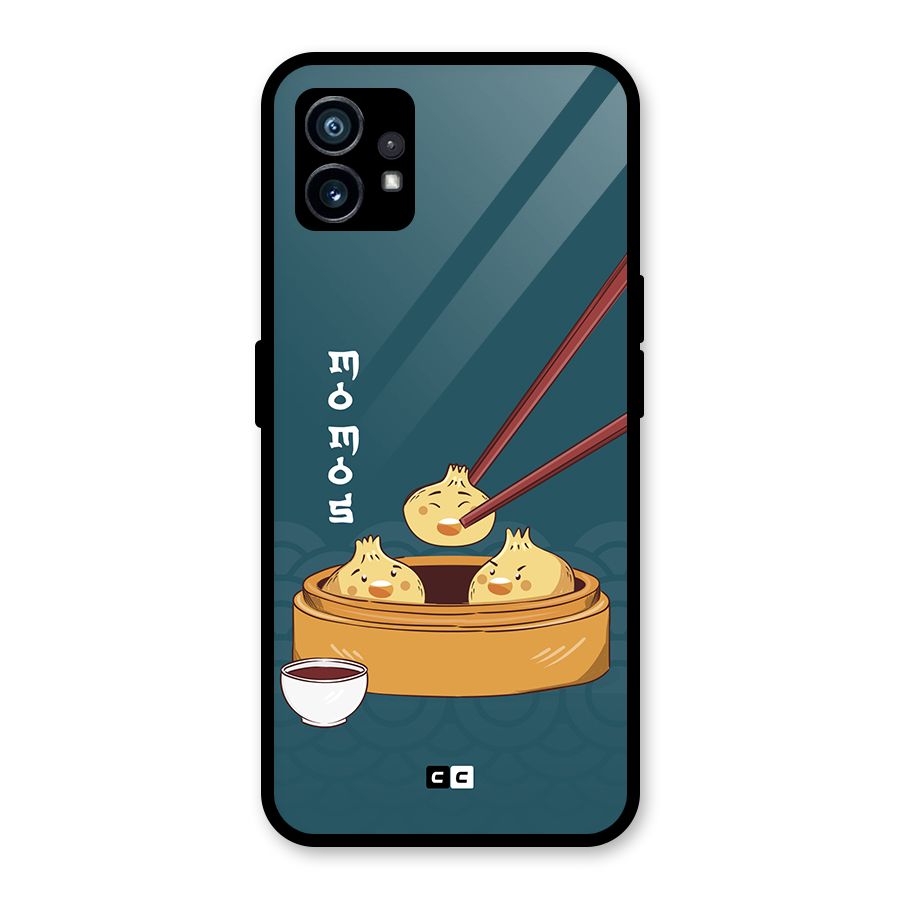 Momos Lover Glass Back Case for Nothing Phone 1