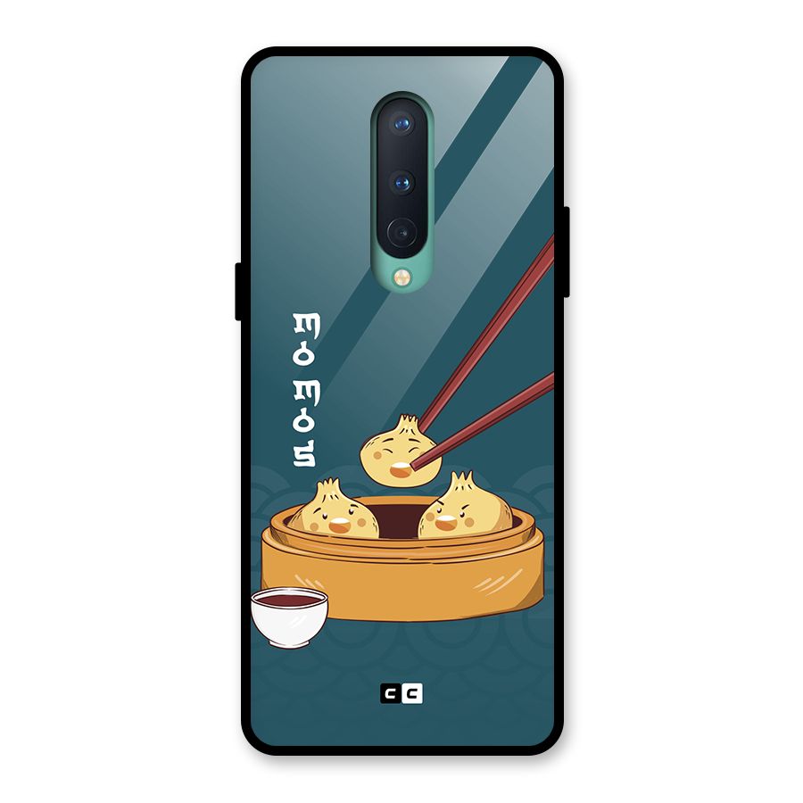 Momos Lover Glass Back Case for OnePlus 8