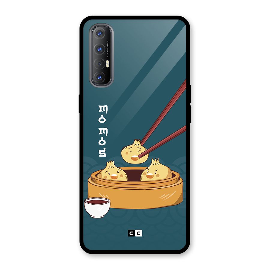 Momos Lover Glass Back Case for Oppo Reno3 Pro