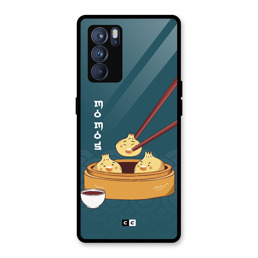 Momos Lover Glass Back Case for Oppo Reno6 Pro 5G