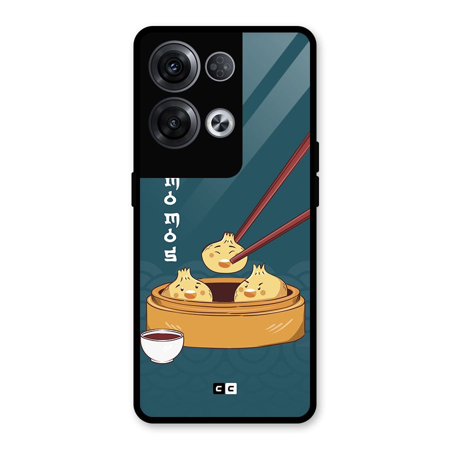 Momos Lover Glass Back Case for Oppo Reno8 Pro 5G