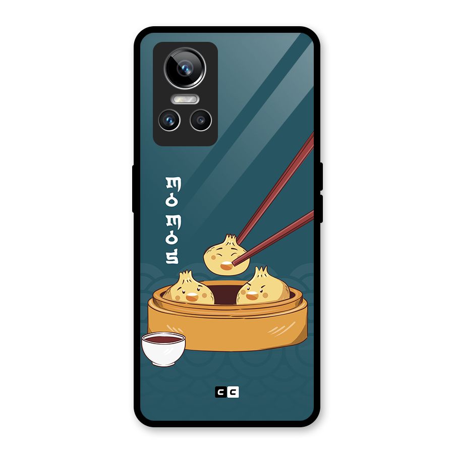 Momos Lover Glass Back Case for Realme GT Neo 3