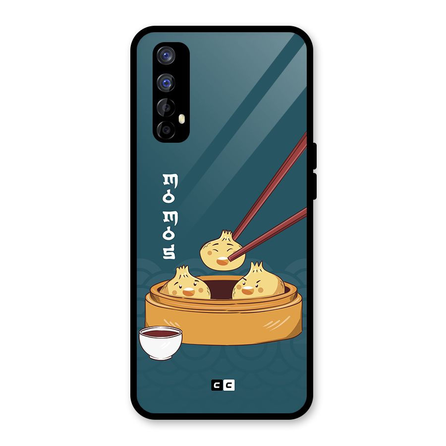 Momos Lover Glass Back Case for Realme Narzo 20 Pro