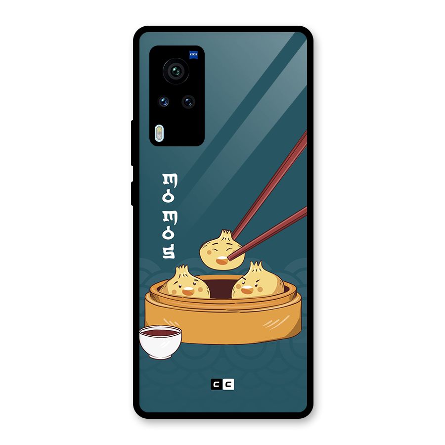 Momos Lover Glass Back Case for Vivo X60 Pro