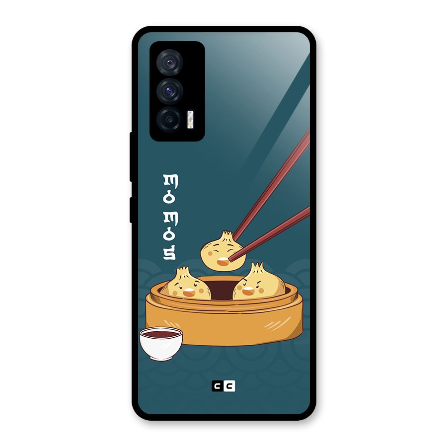 Momos Lover Glass Back Case for Vivo iQOO 7 5G