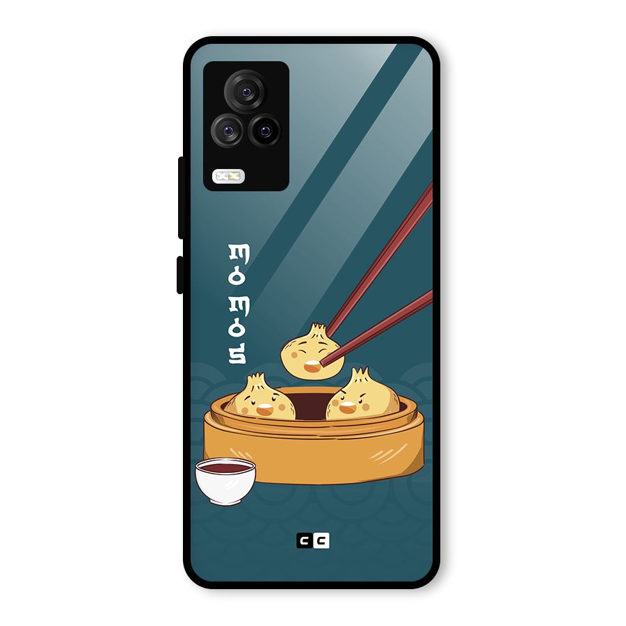 Momos Lover Glass Back Case for Vivo iQOO 7 Legend 5G