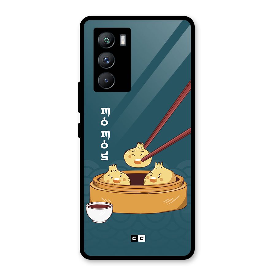 Momos Lover Glass Back Case for Vivo iQOO 9 SE