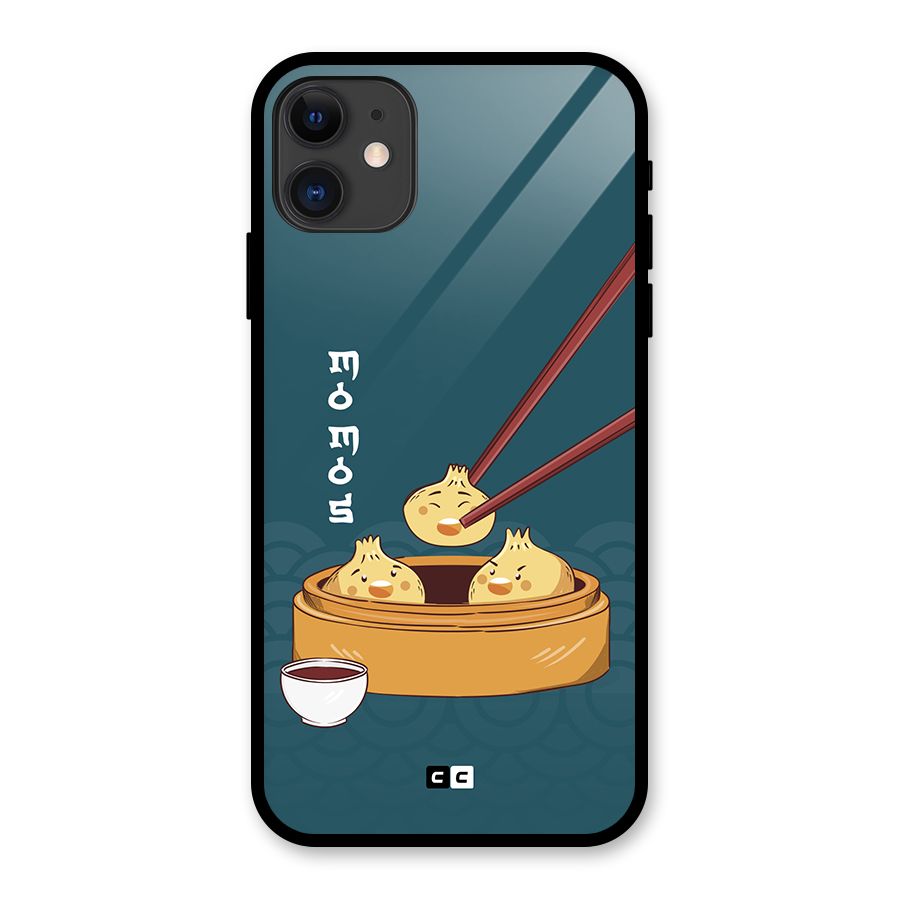 Momos Lover Glass Back Case for iPhone 11