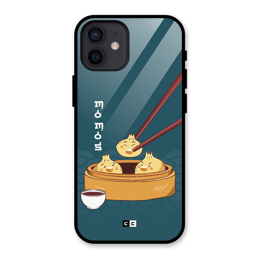 Momos Lover Glass Back Case for iPhone 12