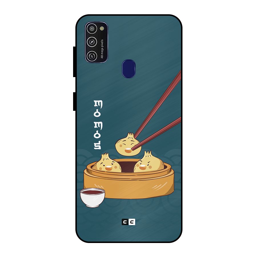 Momos Lover Metal Back Case for Galaxy M30s