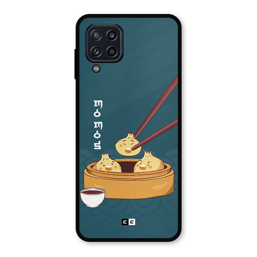 Momos Lover Metal Back Case for Galaxy M32