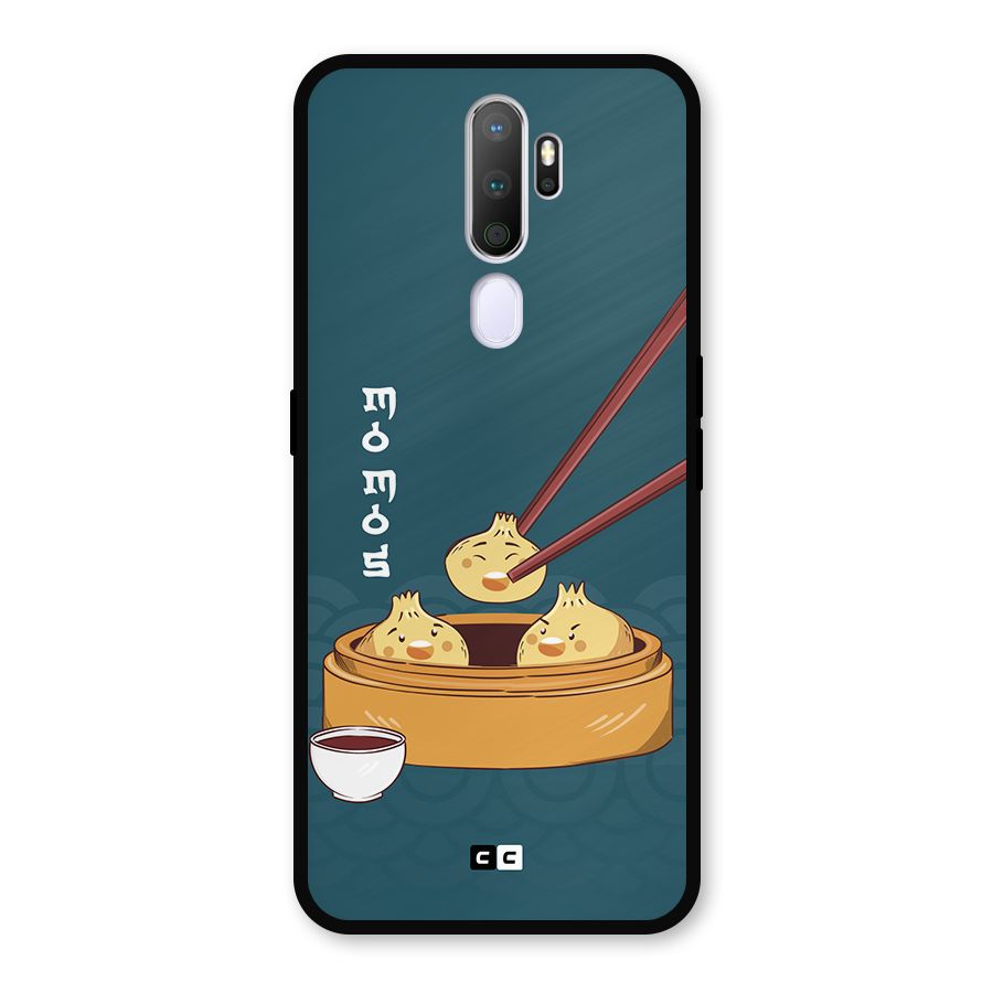 Momos Lover Metal Back Case for Oppo A9 (2020)