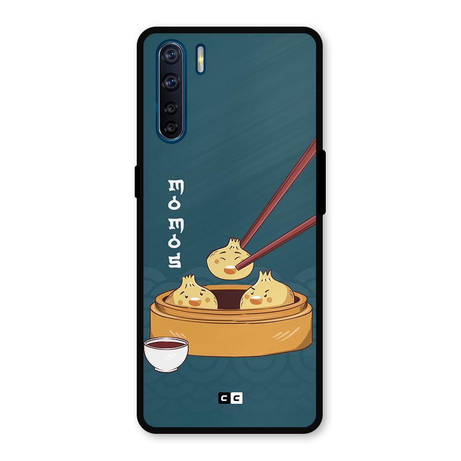 Momos Lover Metal Back Case for Oppo F15