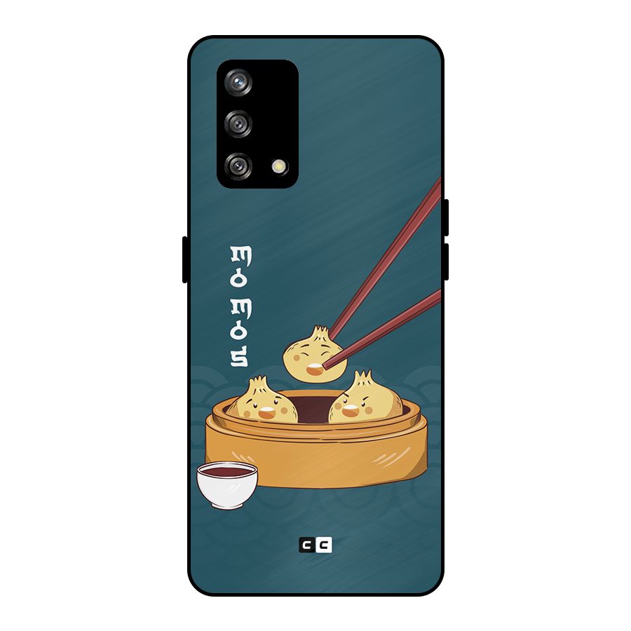 Momos Lover Metal Back Case for Oppo F19