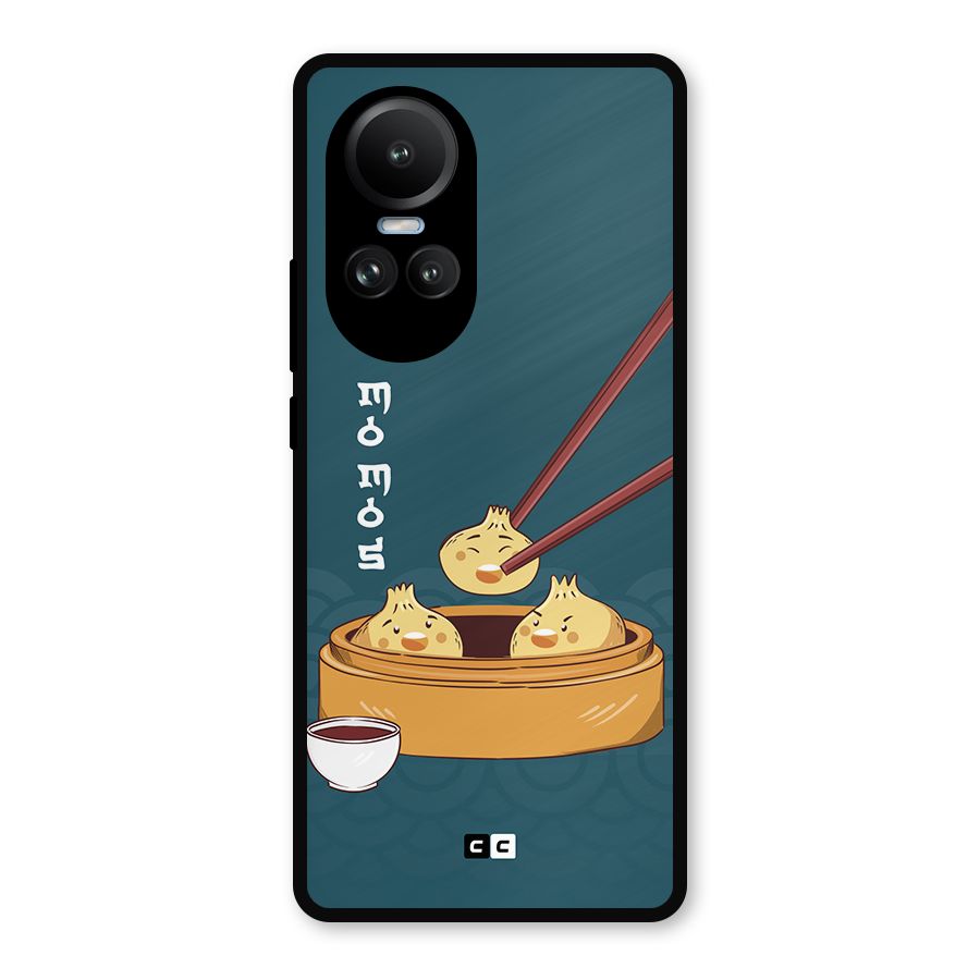 Momos Lover Metal Back Case for Oppo Reno10 Pro