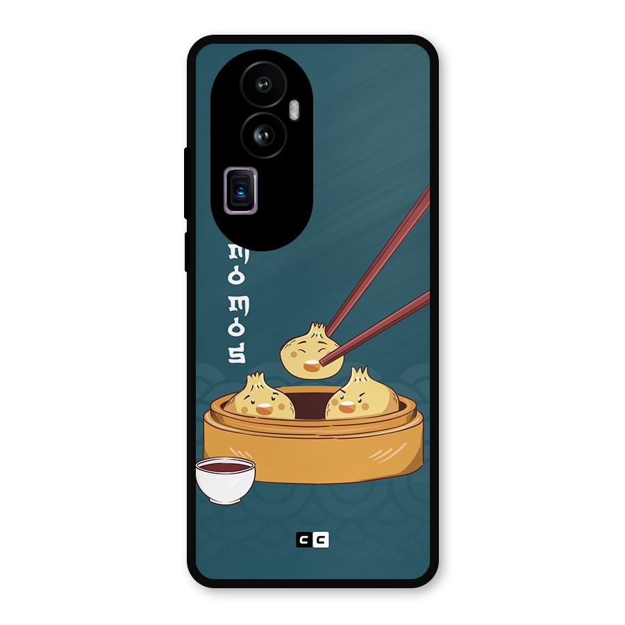Momos Lover Metal Back Case for Oppo Reno10 Pro Plus