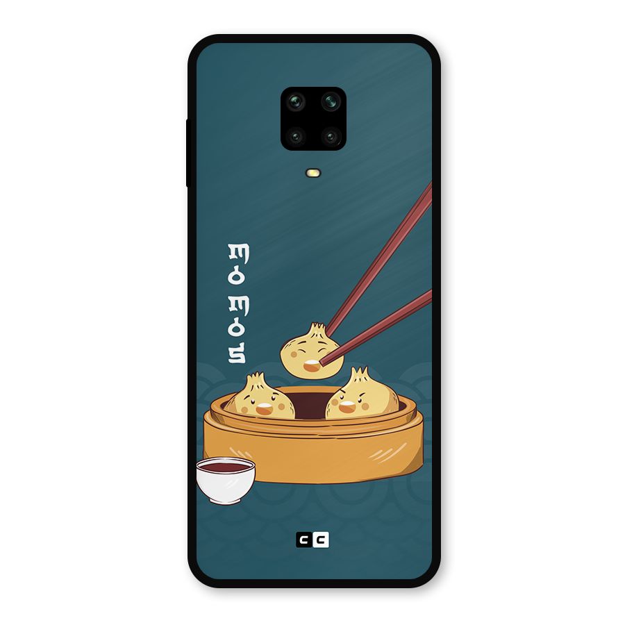 Momos Lover Metal Back Case for Poco M2