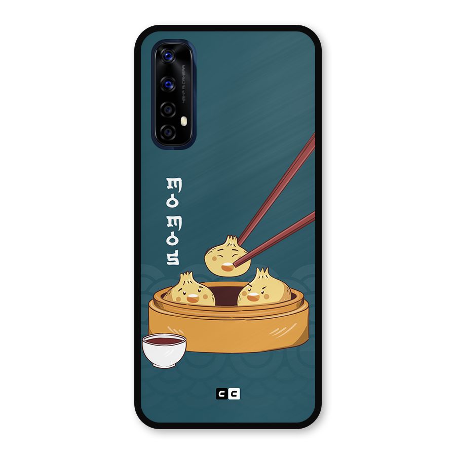 Momos Lover Metal Back Case for Realme 7
