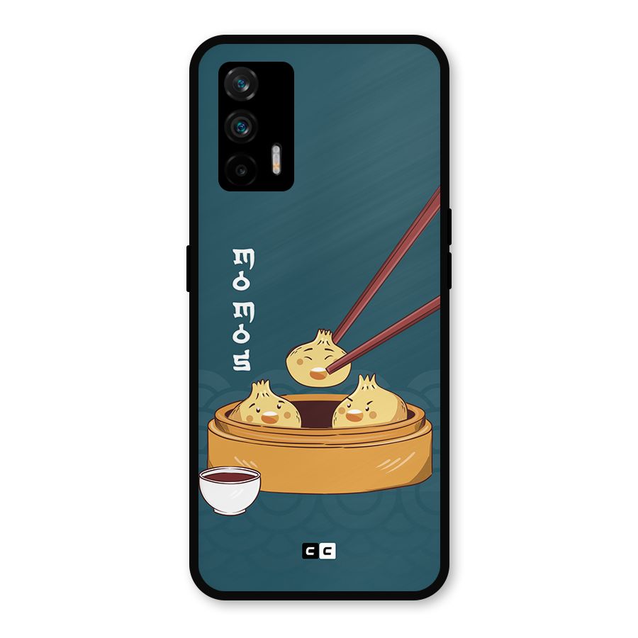 Momos Lover Metal Back Case for Realme GT 5G