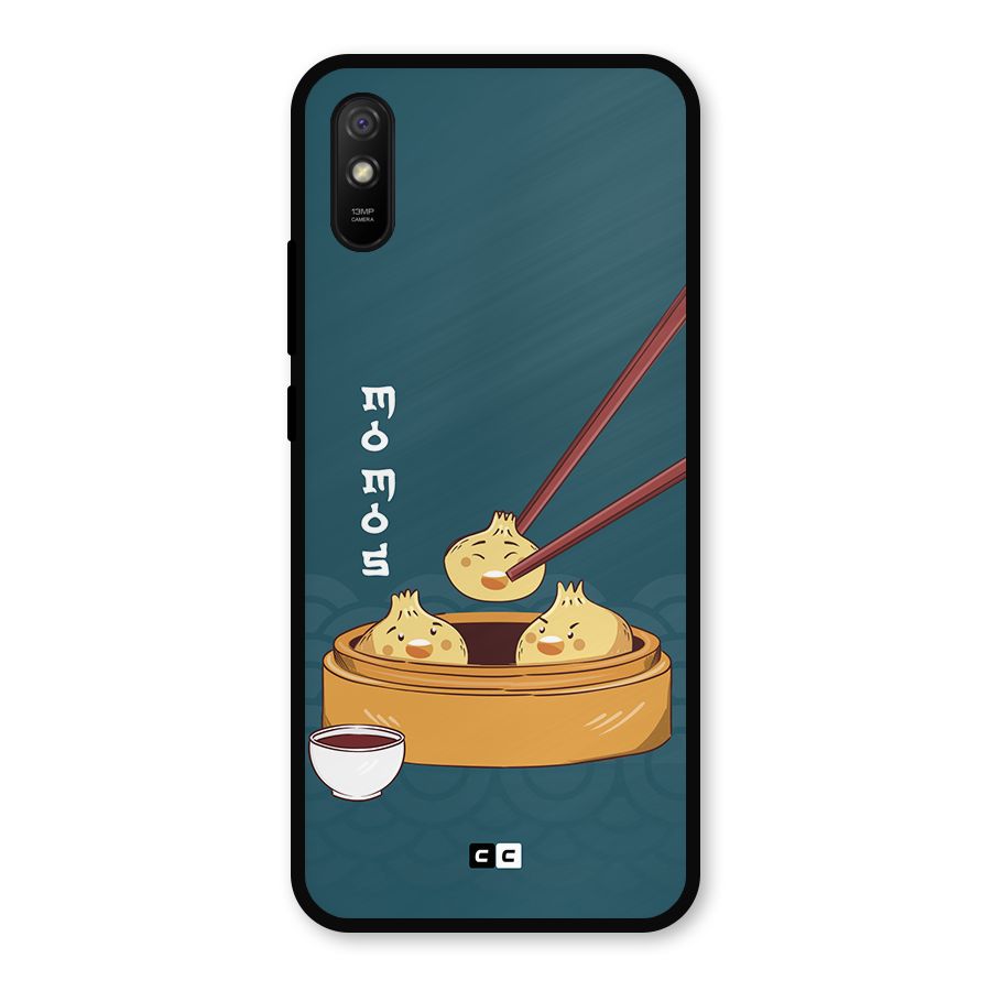 Momos Lover Metal Back Case for Redmi 9a