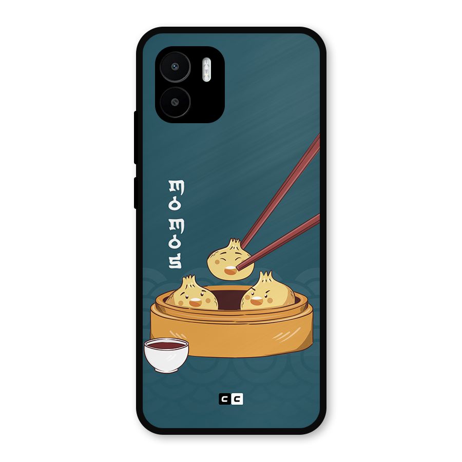Momos Lover Metal Back Case for Redmi A1