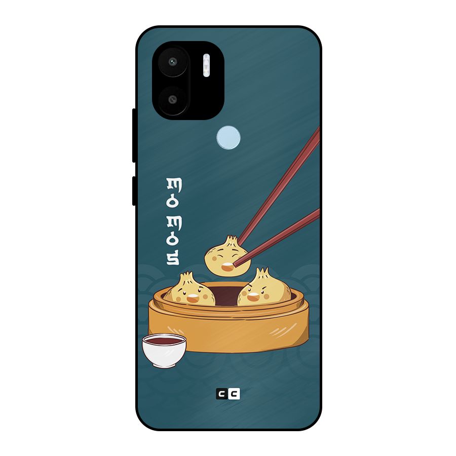 Momos Lover Metal Back Case for Redmi A2 Plus