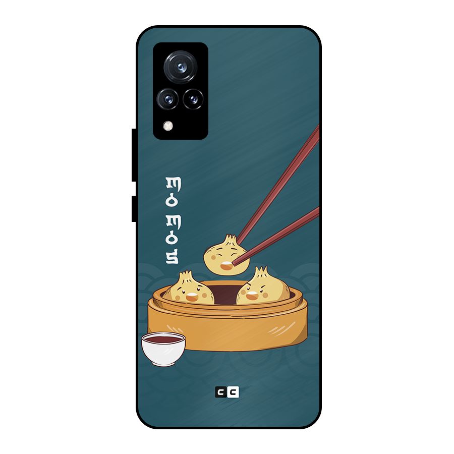 Momos Lover Metal Back Case for Vivo V21 5G