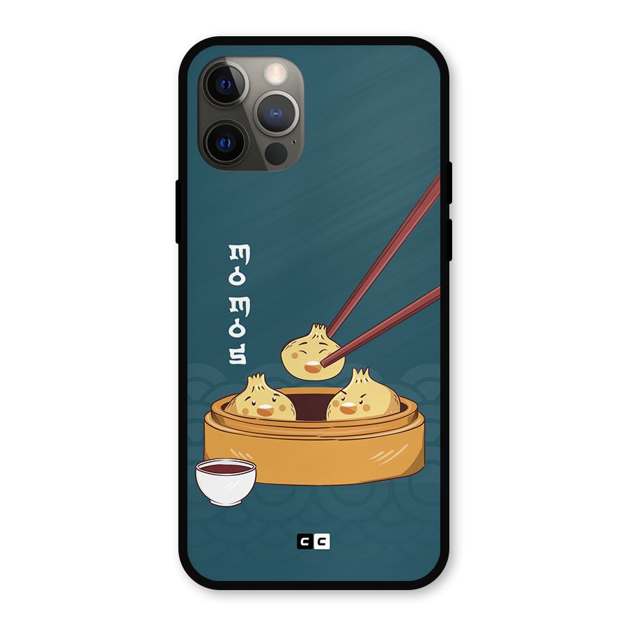 Momos Lover Metal Back Case for iPhone 12 Pro