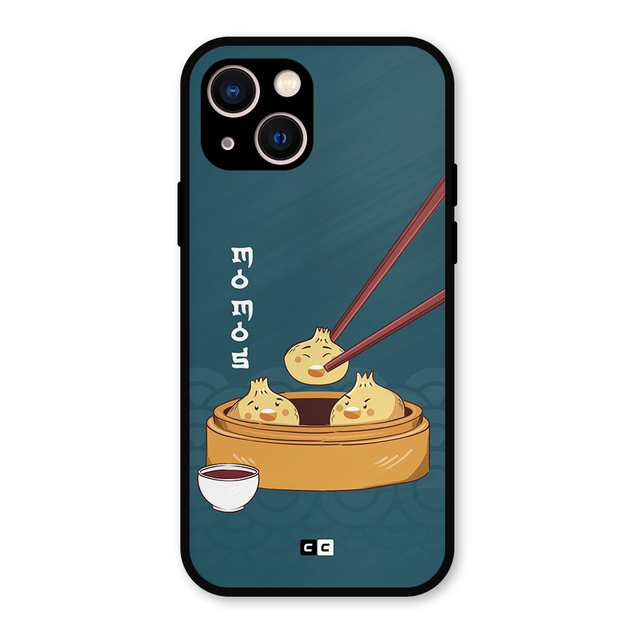 Momos Lover Metal Back Case for iPhone 13