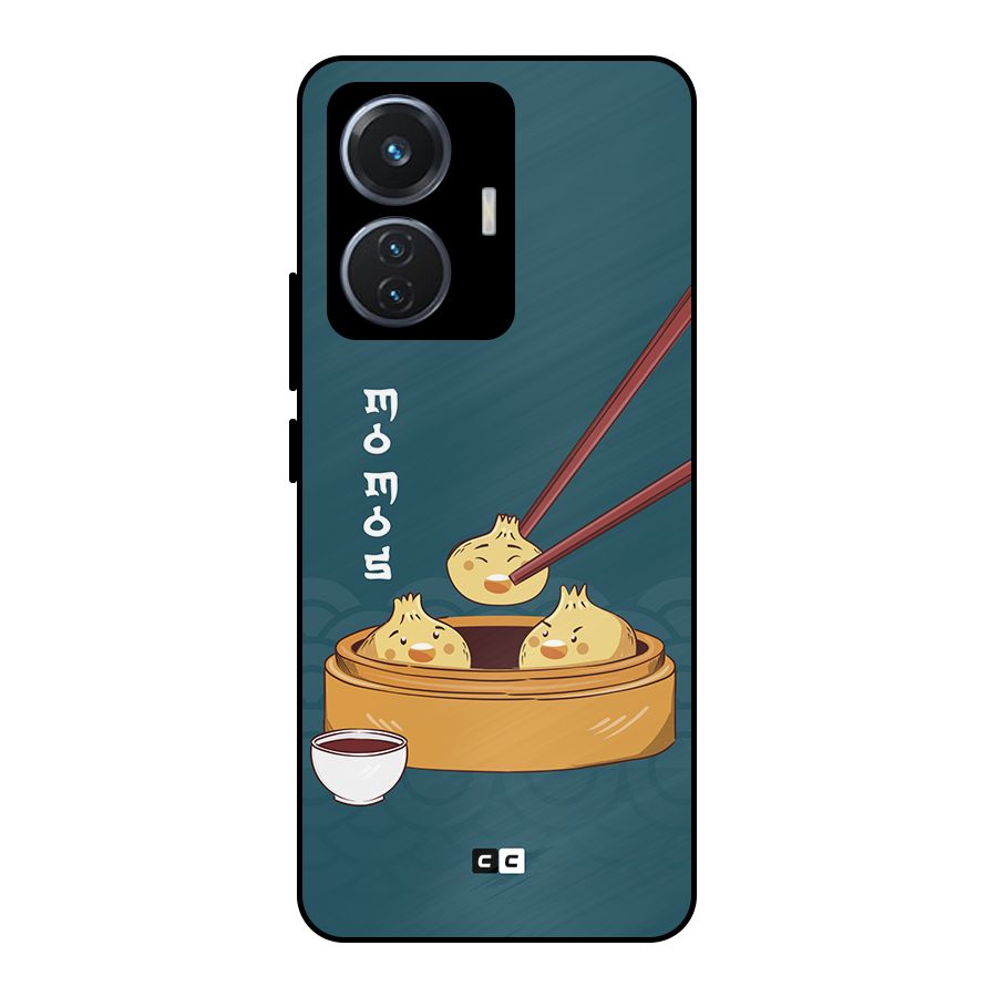 Momos Lover Metal Back Case for iQOO Z6 44W